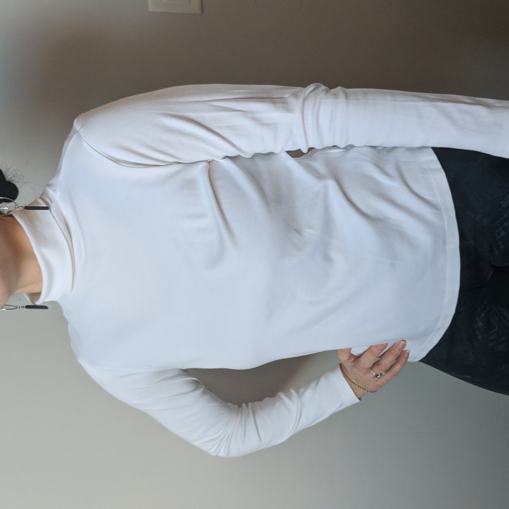 SOLD LL Bean Supima Cotton Turtleneck Sz M